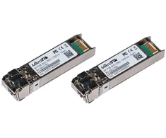 Carruzzo Mikrotik SFP/SFP+/SFP28 BiDi: XS+2733LC15D tinklo siųstuvų-imtuvų modulis Optinis pluoštas 25000 Mbit/ai LC 1330 nm