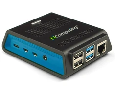 Carruzzo nComputing RX420(RDP) 1,5 GHz 105 g Juoda, Mėlyna