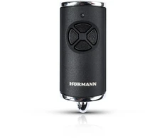 Carruzzo Nuotolinio valdymo pultas Hormann HSE 4 868Mhz BiSecure (matinis juodas, chromuoti dangteliai)