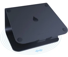 Carruzzo Rain Design MSTAND360 LAPTOP STAND WITH 360 Nešiojamojo kompiuterio stovas Juoda 38,1 cm (15″)