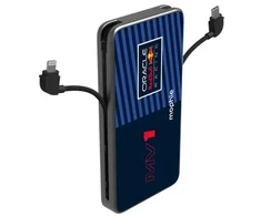 Carruzzo „Mophie Powerstation Plus 10K“ Raudona „Bull Racing MV1“ 10000 mAh USB-C arba „Lightning“