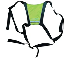 Carruzzo Skateflash Reflective vest Liemenė Juoda, Žalia Nailonas Vieno dydžio Važiavimui mieste