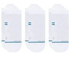 Carruzzo Stance Athletic Tab 3 Pack Sporto kojinės Balta 3 por.