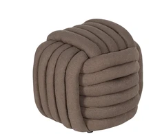 Carruzzo STOOL HS-NP16-2 BROWN 45X45X45CM
