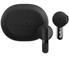 Ausinės Sudio Earbuds | N3 | Bluetooth | On-ear | Mikrofonas | Onyx juoda | Belaidės