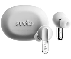 Ausinės Sudio Earbuds | N3 Pro | Bluetooth | į ausis įkišamos | Mikrofonas | Chrome Baltas | Noise canceling | Belaidės