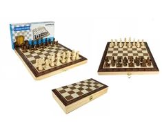 Carruzzo Szachy drewn magn Premium 29,5×29,5 WKGRA-13 18049