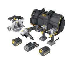 Carruzzo TOOL SET 4 TOOLS 2X4AH 18V