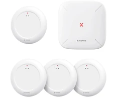 Carruzzo X-Sense SWS0A41 skysčio nuotėkio detektorius Baterija 4 vnt