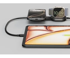 Carruzzo ZENS USB C-C Pro 3 USB kabelis 240 W Juoda