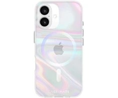 Case-Mate Soap Bubble MagSafe - dėklas skirtas Apple iPhone 16 Iridescent
