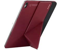 Dėklas PITAKA MagEZ Folio 3, skirtas iPad Air 13″ M2/M3/M4, Harvard Crimson