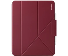 Dėklas PITAKA MagEZ Folio 3, skirtas iPad Pro 11″ M4 / M5, Harvard Crimson