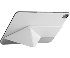 Dėklas PITAKA MagEZ Folio 3, skirtas iPad Pro 13″ M4 / M5, baltas