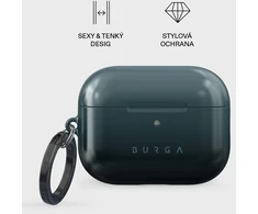 Cases And Covers Burga Airpods dėklas, Juodas Hole – Airpods Pro 3