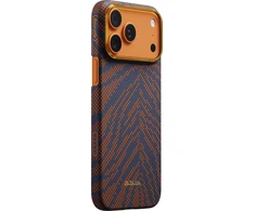 Cases And Covers Pitaka Edge Dėklas Breath of Veins, Burning Oranžinis – Apple iPhone 17 Pro