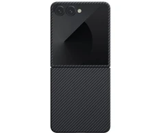 Pitaka itin plonas dėklas, juodas/pilkas – „Samsung Galaxy Z Flip 7“