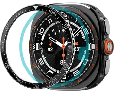 Spigen Bezel Tune (Diver), juodas – Samsung Galaxy Watch Ultra 2 47mm