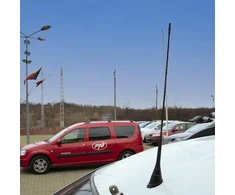 CB antena PNI Duplex 2000 CB-FM, 26-28MHz (CB), 87-108MHz (FM), CB kabelis ir FM kabelis 5 metrai, stiklo pluoštas, ilgis 490 mm