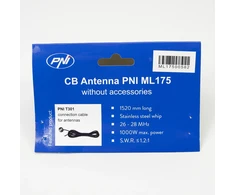 CB antena PNI ML175, ilgis 152 cm, 26-28 MHz, 1000 W, be kabelio