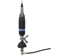 CB antena PNI S9 su drugelio tipo laikikliu, ilgis 120 cm, su 4 m RG58 kabeliu