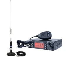 CB PNI ESCORT HP 9001 PRO ASQ radijo stoties komplektas + CB PNI S75 antena su magnetu
