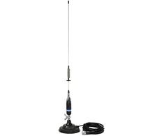 CB PNI S75 antena su drugelio tipo laikikliu, 26-28MHz, strypo ilgis 54 cm, komplekte 125mm magnetas