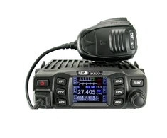 CB radijo stotelė CRT 2000H, 4W, AM / FM, 12V, ASQ, nuskaitymas (Scan), spalvotas ekranas, programuojama