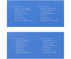 CB radijo stotelė PNI Escort HP 6500 PRO, daugiastandartė, VOX, NRC, 4W, AM-FM, 12V, SQ, ASQ, komplekte yra cigarečių degiklio kištukas