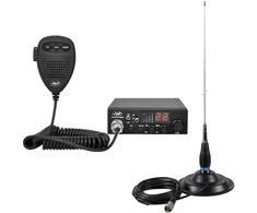 CB radijo stotelė PNI Escort HP 8000L ASQ + PNI ML145 antena su magnetu 145 / PL