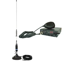 CB radijo stotelė PNI ESCORT HP 8001L ASQ + CB antena PNI S75 su magnetu