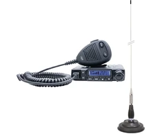 CB radijo stotelės komplektas PNI Escort HP 6500 ASQ + CB antena PNI ML100 su magnetu