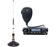 CB radijo stoties komplektas PNI Escort HP 6500 PRO, ASQ, VOX, NRC su CB antena PNI ML70 su magnetu