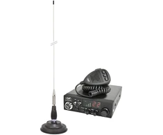 CB radijo stoties komplektas PNI ESCORT CB 8024 ASQ + antena PNI ML100