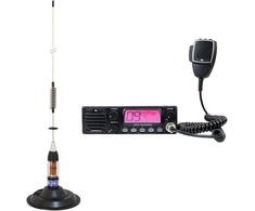 CB TTi TCB-900 EVO radijo stoties komplektas + PNI ML70 CB antena, ilgis 70cm