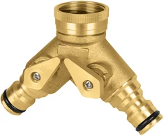 CELLFAST DVIGUBAS SKIRSTYTUVAS ETIKETĖ /BRASS