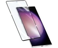 Cellular Line Cellularline Impact Glass Capsule - Toughened protective stiklas skirtas Samsung Galaxy S24 Ultra (juodas frame)