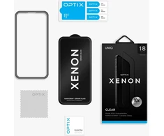 Keraminio stiklo ekrano apsauga UNIQ Optix Xenon Nanoceram, skirta iPhone 18 Pro