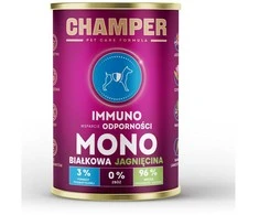 Gyvūnų Maistas - CHAMPER Immuno Aviena Šlapi 400g