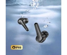 Choetech BH-T17 belaidės TWS ANC ENC IPX6 ausinės – juodos spalvos