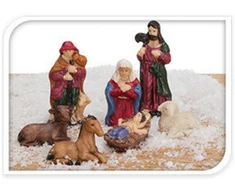 Christmas Decoration Kalėdinės prakartėlės figūrėlės 7 vnt 6,5 cm