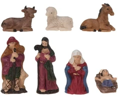 Christmas Decoration Kalėdinės prakartėlės figūrėlės 7 vnt 6,5 cm