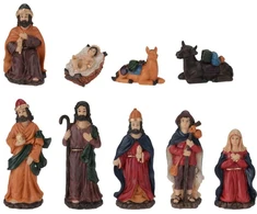 Christmas Decoration FIGŪRĖLĖS KALĖDINEI IŠPILDYMUI 9VNT 16CM 209625