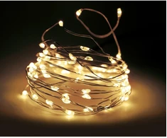 Christmas Decoration LED VIELUČIŲ GIRLIANDA 240 LED ŠILTA BALTA 725500