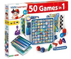 Clementoni Stalo žaidimas "Young Learners 50in1" (LT+LV+EE)