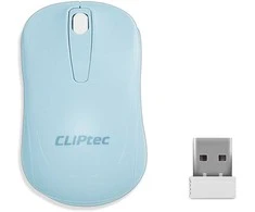 Cliptec pelė kompiuteriui Young RZS859 Optinė belaidė 1200DPI mėlynas
