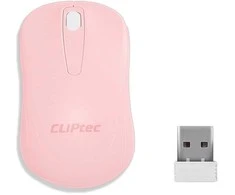 Cliptec pelė kompiuteriui Young RZS859 Optinė belaidė 1200DPI pink