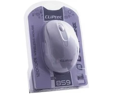 Cliptec pelė kompiuteriui Young RZS859 Optinė belaidė 1200DPI pilkas