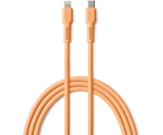 COLORUM laidas USB-C – Lightning 1,8m 2,4A CK12-CL-14 x Peach Fuzz
