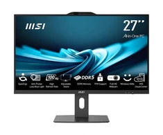 Computer All-in-One MSI PRO AP272P 14M Core i5 / 16 GB RAM / 512 GB SSD / 27″ FHD / Windows 11 Pro (Juodas)